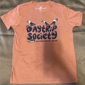 Kids' Graphic Tee in Rust